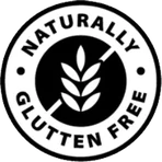 Naturally gluten free wheat emblem